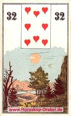 Wüst Lenormand der Mond